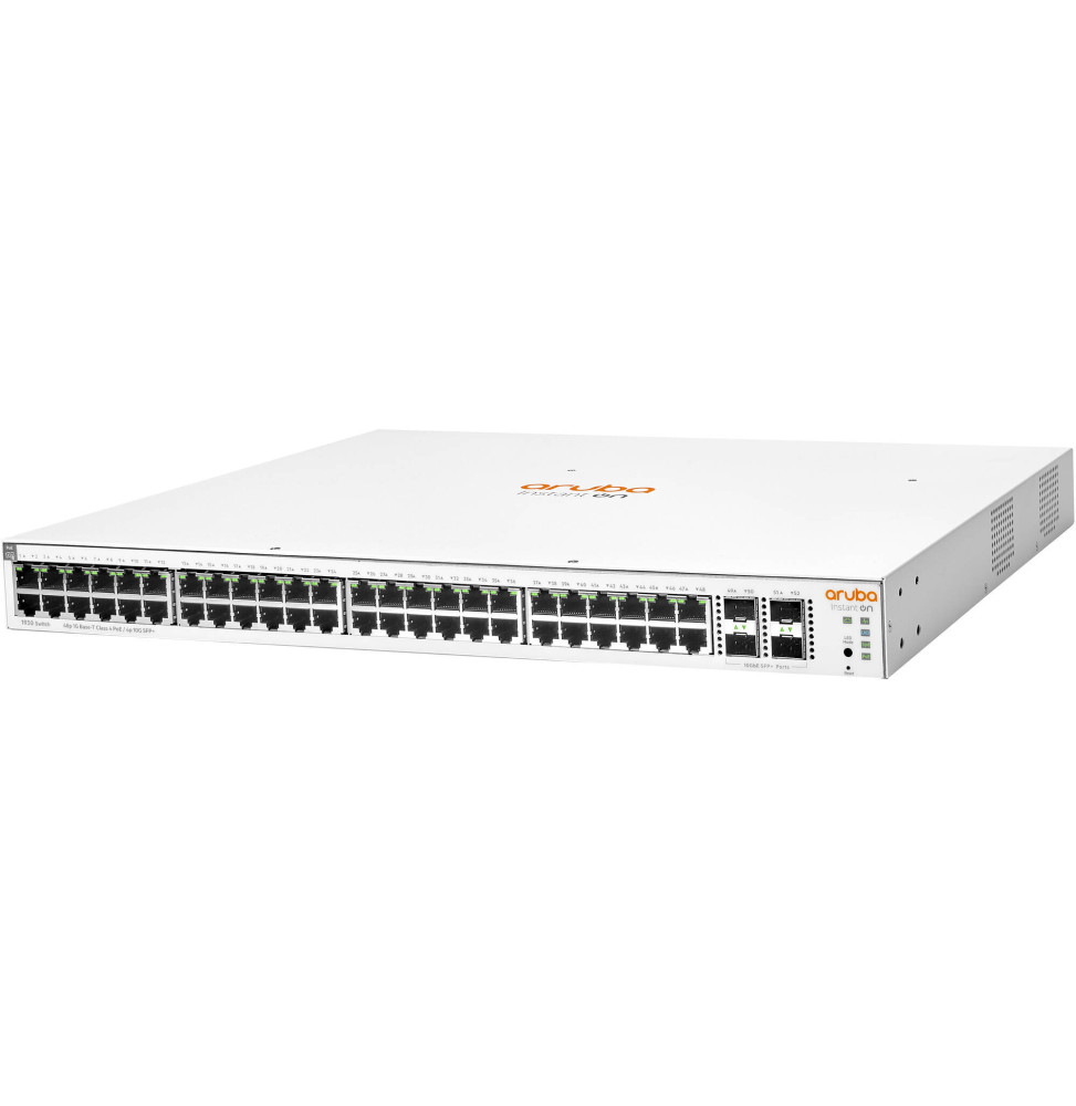 Switch Aruba Instant On 1930 48 ports Class4 PoE 4SFP/SFP+ 370W (JL686B) – Image 2