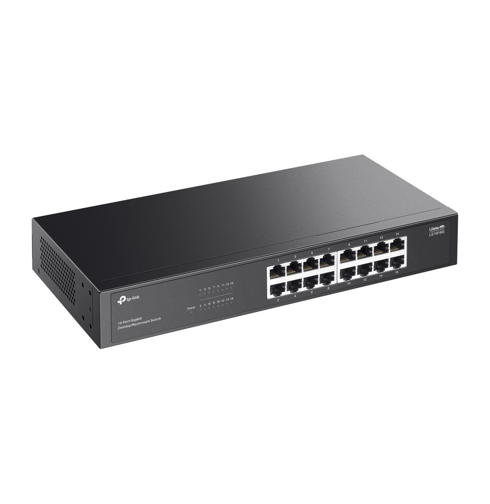 Switch de bureau TP Link LS1016G non administrable 16 ports Gigabit – Image 2