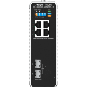 Switch Industriel administrable Reyee NIS2100-4GT2SFP-HP 4 Ports PoE+ / 2 SFP