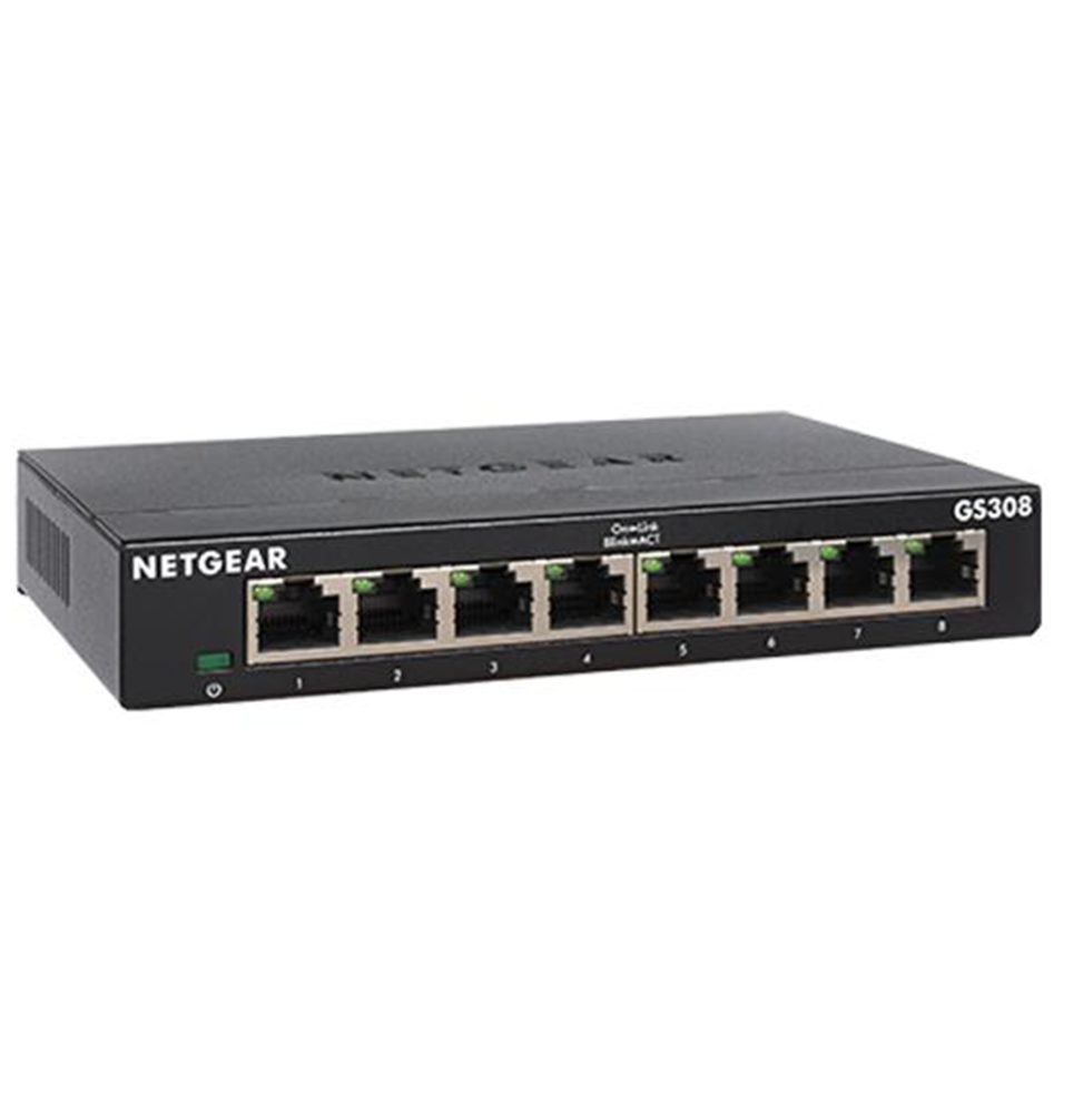 Switch Netgear non manageable à 8 ports Gigabit (GS308) – Image 2