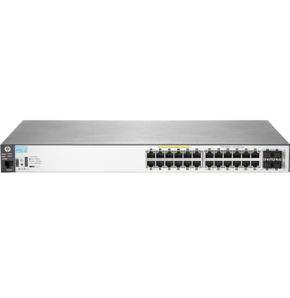 Switch Rackable Administrable HP 2530-24G-PoE+ (J9773A) – Image 2