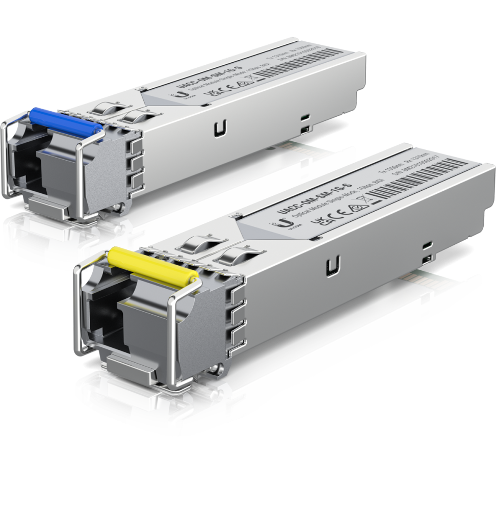 Ubiquiti 1G Bidirectional Single-Mode Optical Module – Module optique bidirectionnel UACC-OM-SM-1G-S-2