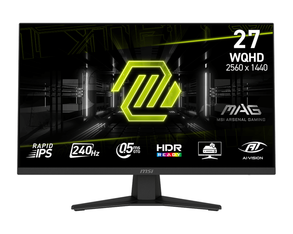 MSI MAG 274QF X24 27″ 240Hz 0.5ms Rapid IPS 2K