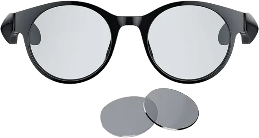 Anzu - Smart Glasses (Round Blue Light + Sunglass L) (RZ82-03630400-R3M1)