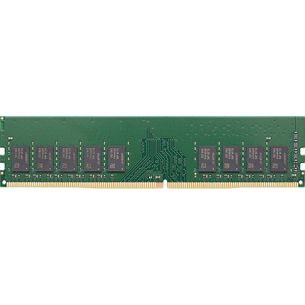Barrette mémoire Synology U-DIMM 8GB DDR4 2666 MHz ECC - Serveur Nas (D4EU01-8G)