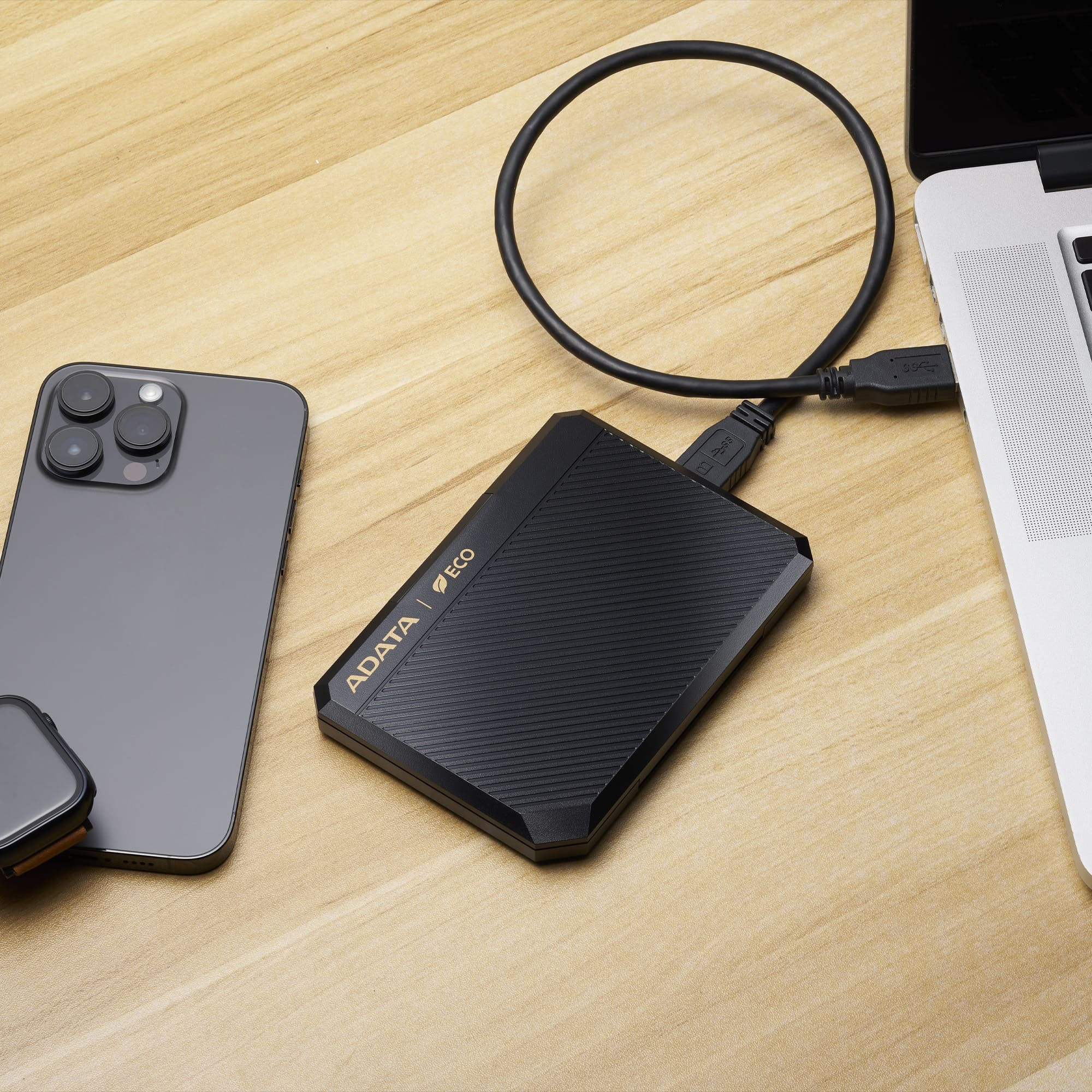 Boitier disque dur externe Adata EC600 HDD / SSD USB 3.2 (EC600-BCBK) – Image 7