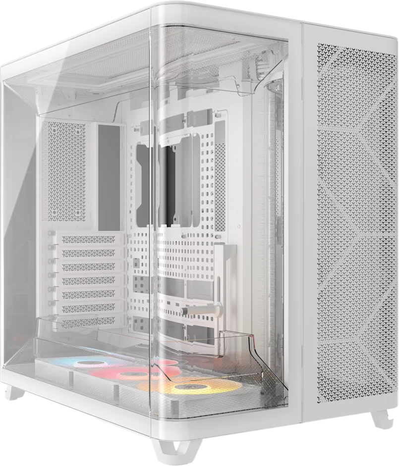 Boîtier PC Gaming Corsair AIR 5400 RS-R ARGB Mid-Tower Blanc (CC-9011319-WW)
