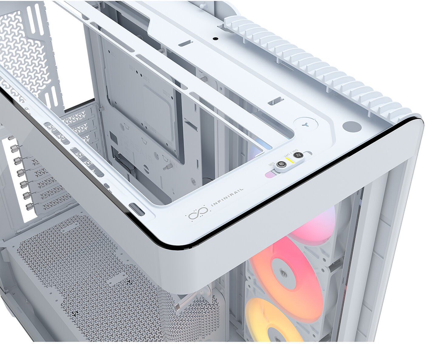 Boîtier PC Gaming FRAME 4500X RS-R ARGB Mid-Tower Blanc (CC-9011315-WW) – Image 9