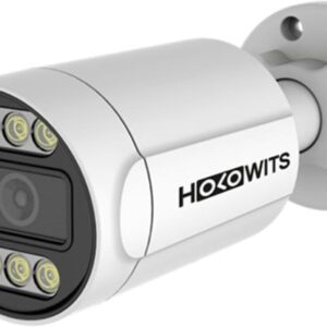 Caméra Holowits Bullet analogique 5MP Série A1A à lumière blanche avec micro (A1A-5LV)