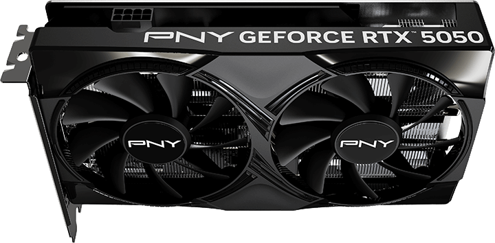 Carte Graphique à double ventilateur PNY GeForce RTX 5050 NVIDIA 8GB PCIE 5.0 (VCG50508DFXPB1) – Image 7