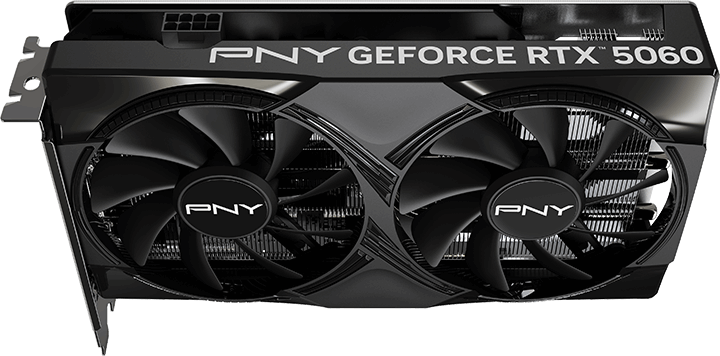 Carte Graphique à double ventilateur PNY GeForce RTX 5060 NVIDIA 8GB PCIE 5.0 (VCG50608DFXPB1) – Image 6