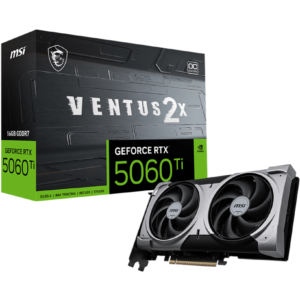 Carte Graphique MSI GeForce RTX 5060 Ti 16G VENTUS 2X OC PLUS (912-V535-005)