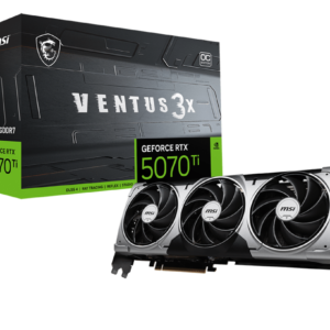 Carte Graphique MSI GeForce RTX 5070 Ti 16G VENTUS 3X OC (912-V531-445)