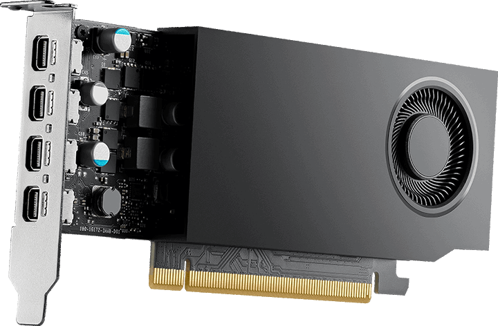 Carte Graphique PNY QUADRO RTX A1000 NVIDIA 8GB GDDR6 (VCNRTXA1000-SB)