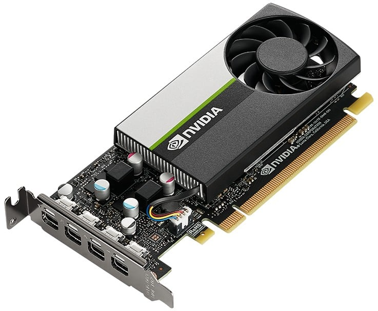 Carte Graphique PNY QUADRO T1000 NVIDIA 4GB GDDR6 PCIE 4.0 (VCNT1000-SB) – Image 2