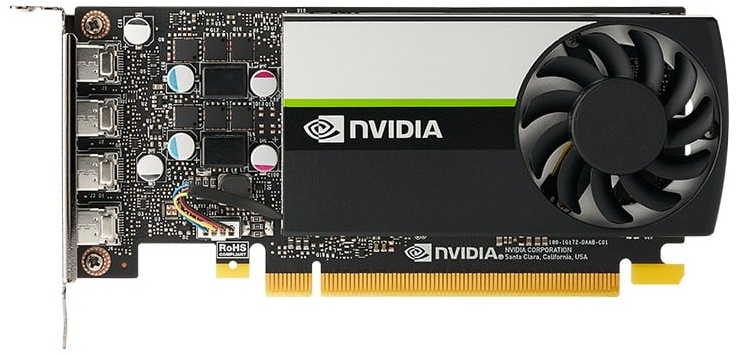 Carte Graphique PNY QUADRO T1000 NVIDIA 4GB GDDR6 PCIE 4.0 (VCNT1000-SB) – Image 4