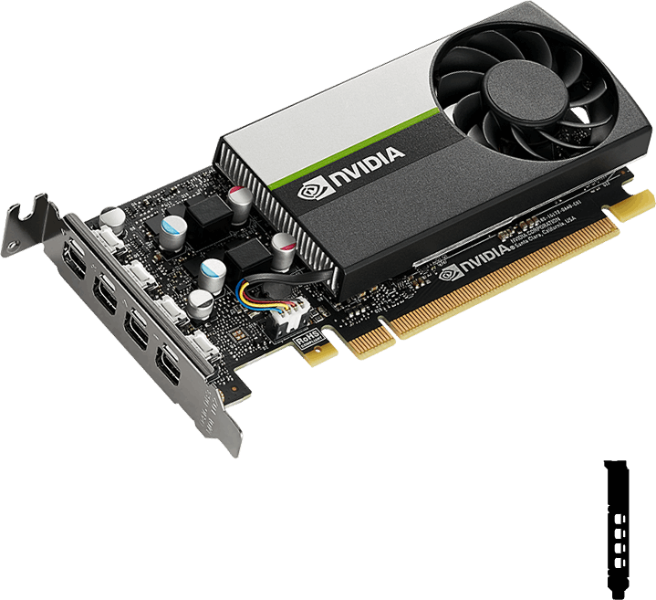 Carte Graphique PNY QUADRO T1000 NVIDIA 8GB GDDR6 (VCNT1000-8GB-SB)