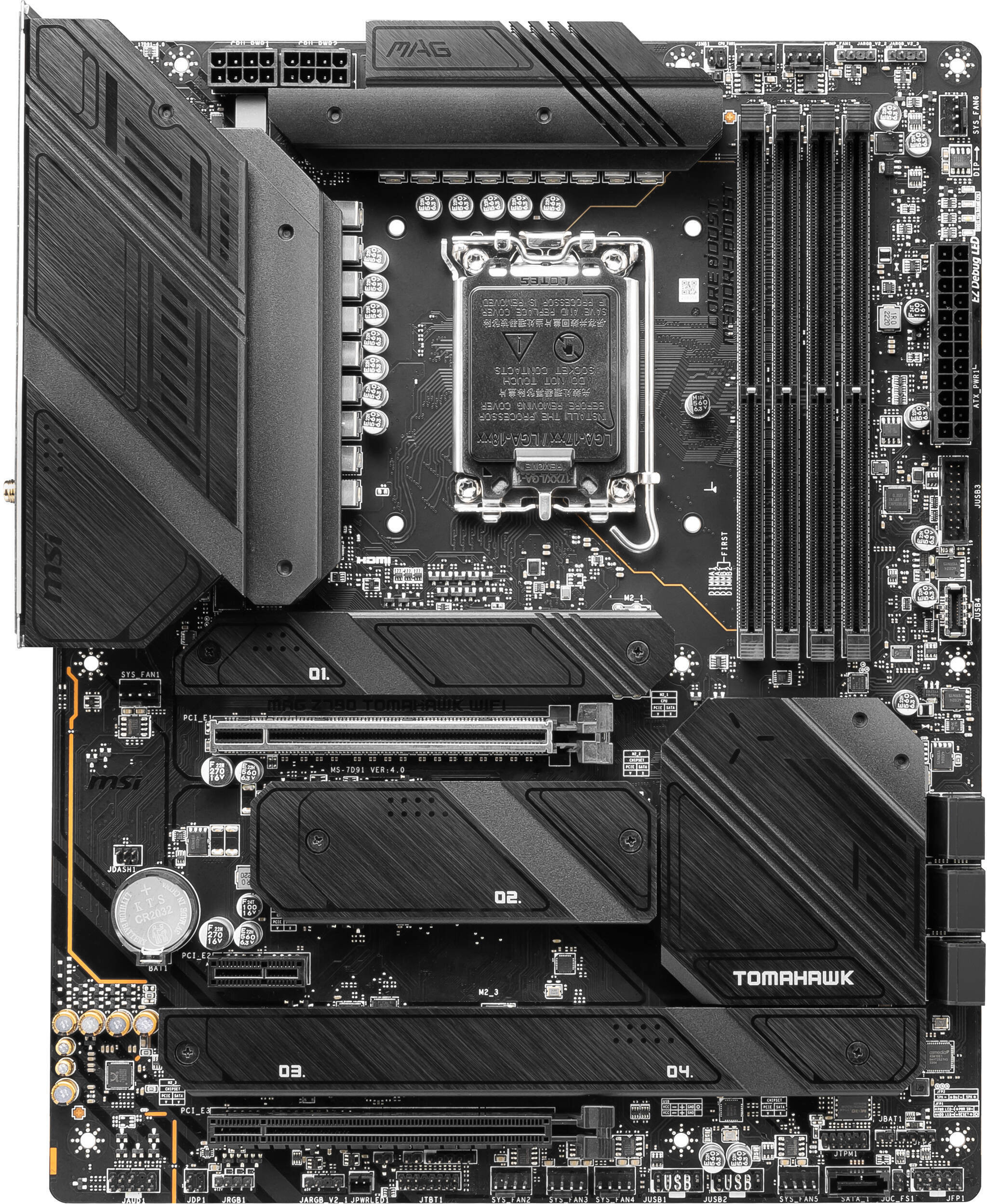Carte Mère MSI MAG Z790 TOMAHAWK WIFI (911-7D91-046) – Image 2