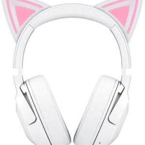 Casque gaming Bluetooth Razer Kraken Kitty V2 Blanc (RZ04-04860600-R3M1)