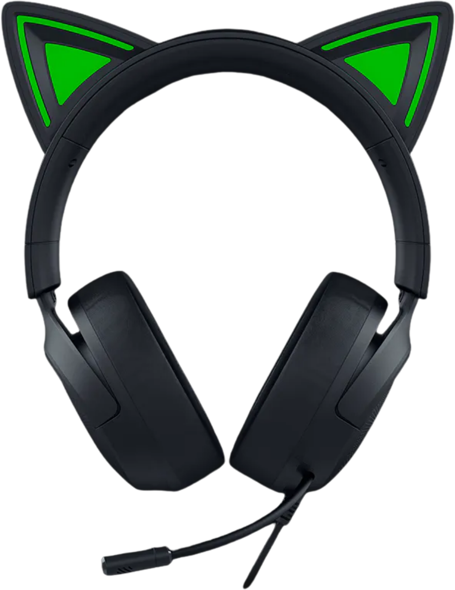 Casque gaming Razer Kraken Kitty V3 X Noir - Jack 3,5 mm (RZ04-05350200-R3M1)