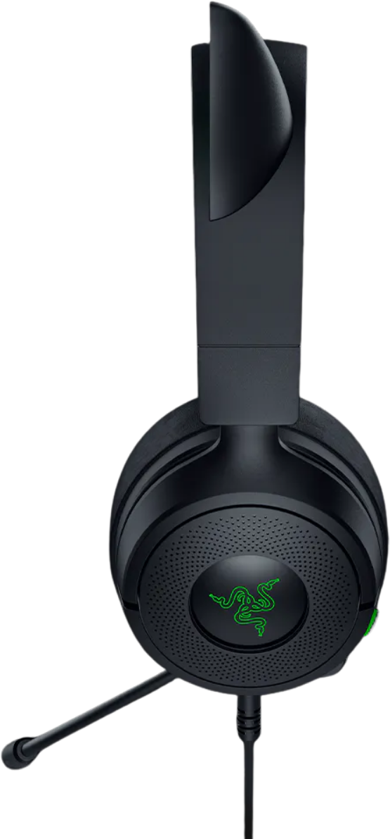 Casque gaming Razer Kraken Kitty V3 X Noir - Jack 3,5 mm (RZ04-05350200-R3M1) – Image 3