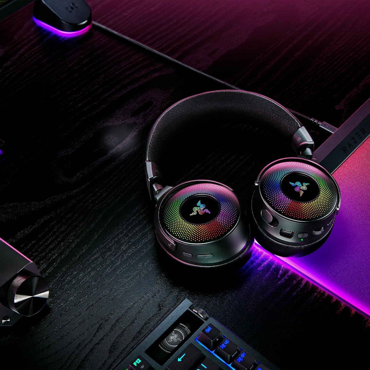 Casque gaming Bluetooth Razer Kraken V4 Pro vec hub de contrôle (RZ04-05160100-R3M1) – Image 7