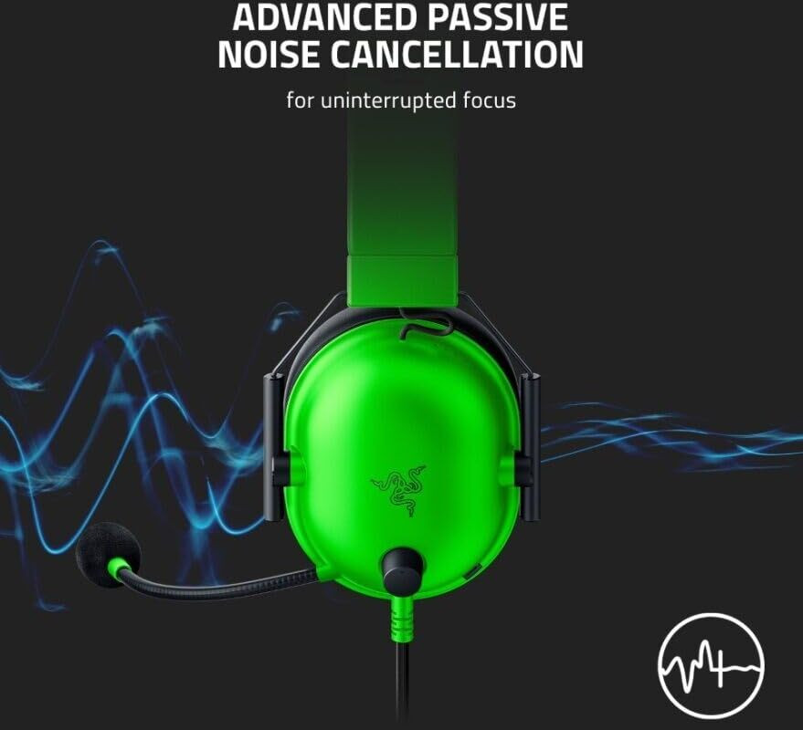 Casque gaming Razer Blackshark V2 X Vert - Jack 3.5 mm (RZ04-03240600-R3M1) – Image 3