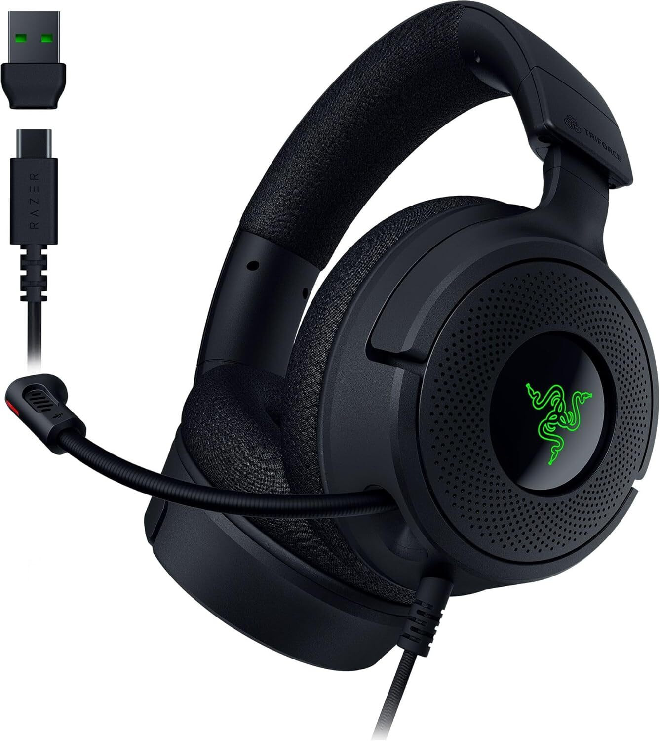 Casque gaming Razer Kraken V4 X - USB (RZ04-05180100-R3M1)