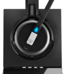 Casque téléphonique sans fil EPOS - IMPACT SDW 5065 (Bloc d'alimentation,Câble USB, base) (1001023)