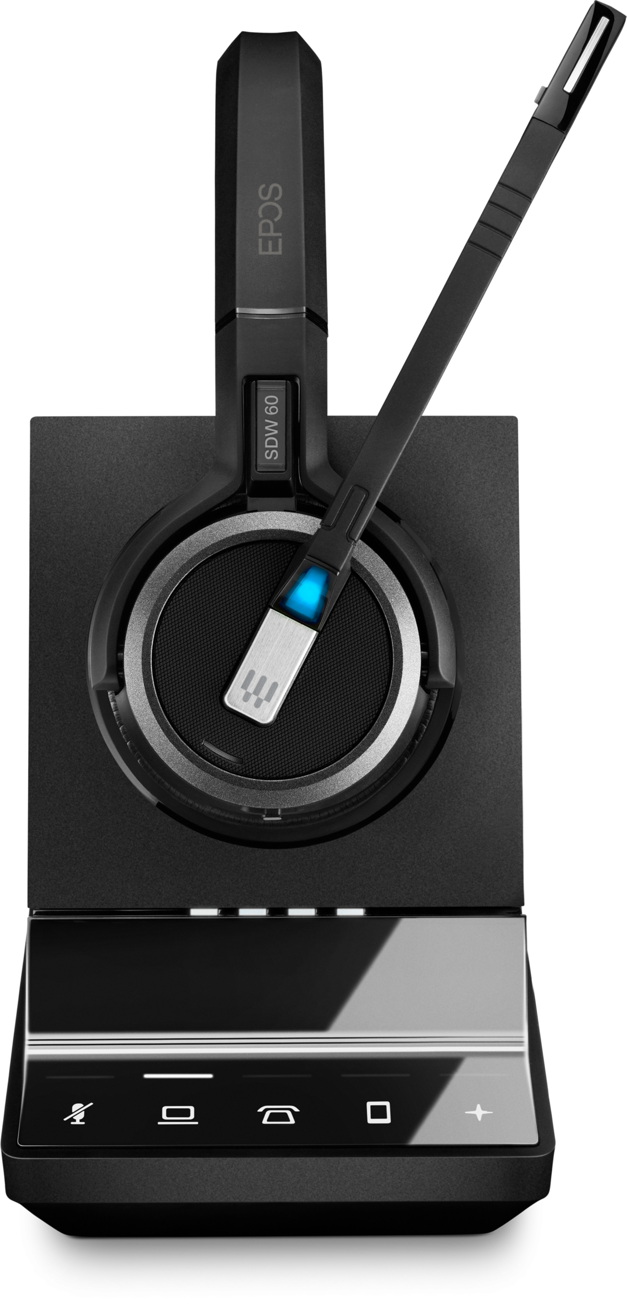 Casque téléphonique sans fil EPOS - IMPACT SDW 5065 (Bloc d'alimentation,Câble USB, base) (1001023)