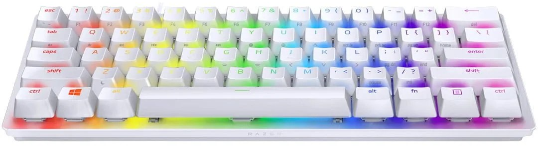 Clavier Gamer Razer Huntsman Mini - Mercury Ed (Red Switch) USB - AZERTY (RZ03-03393600-R3F1) – Image 2