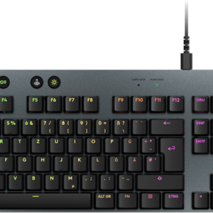Clavier gaming rétroéclairé filaire Logitech G915 X à profil bas - QWERTY (920-012942)
