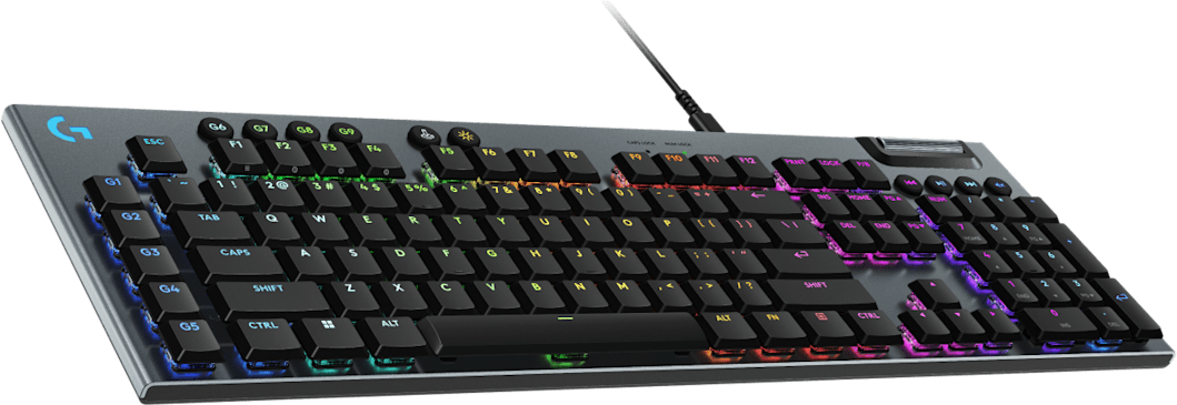 Clavier gaming rétroéclairé filaire Logitech G915 X à profil bas - QWERTY (920-012942) – Image 2