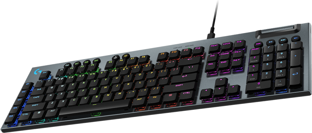 Clavier gaming rétroéclairé filaire Logitech G915 X à profil bas - QWERTY (920-012942) – Image 3