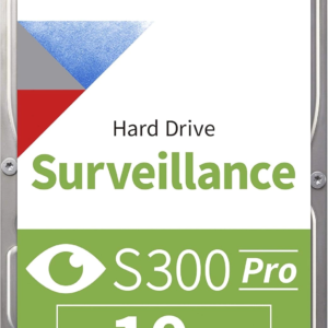 Disque dur interne 3.5" Toshiba S300 Pro 10 To pour Video Surveillance (MD10ADA10TV)