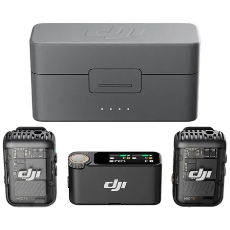DJI MIC 2 (2 TX + 1 RX + BOITIER DE RECHARGE)