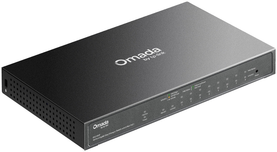 Easy switch administrable TP Link ES210GP Omada 10 ports Gigabit avec 8 ports PoE+ – Image 3