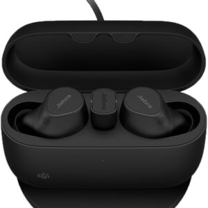 Écouteurs Bluetooth Jabra Evolve2 Buds USB-C MS avec boîtier chargeur sans fil (20797-999-889)