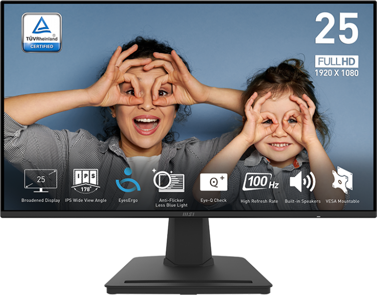 Écran 25" Full HD MSI PRO MP252 (9S6-3PC4CT-017)
