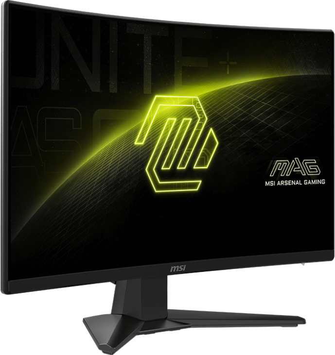 Écran incurvé Gaming 24" Full HD MSI MAG 242C (9S6-3BC31T-001) – Image 2