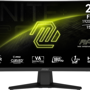 Écran incurvé Gaming 24" Full HD MSI MAG 244C (9S6-3BB31H-029)