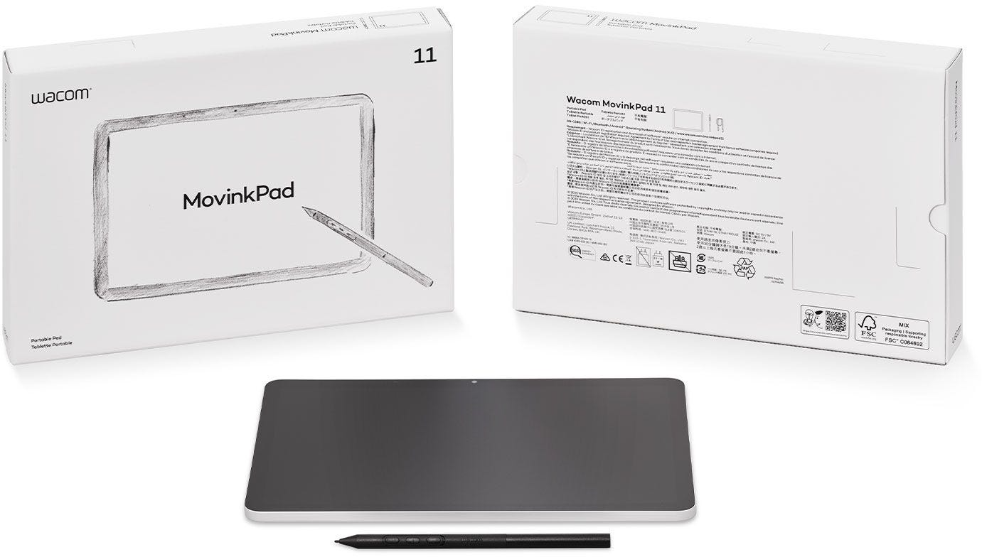 Écran tactile Android à stylet Wacom MovinkPad 11 : Tablette Graphique avec écran 11.5” (DTHA116CL0B) – Image 8