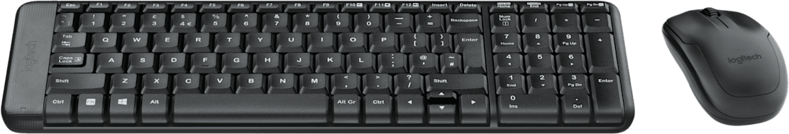 Ensemble clavier et souris sans fil Logitech MK220 - AZERTY (920-003160) – Image 2