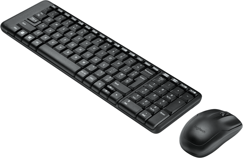 Ensemble clavier et souris sans fil Logitech MK220 - AZERTY (920-003160) – Image 3