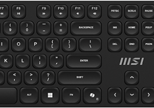 Ensemble clavier et souris sans fil MSI FORGE K210 - Qwerty (S11-43US221-Y92)