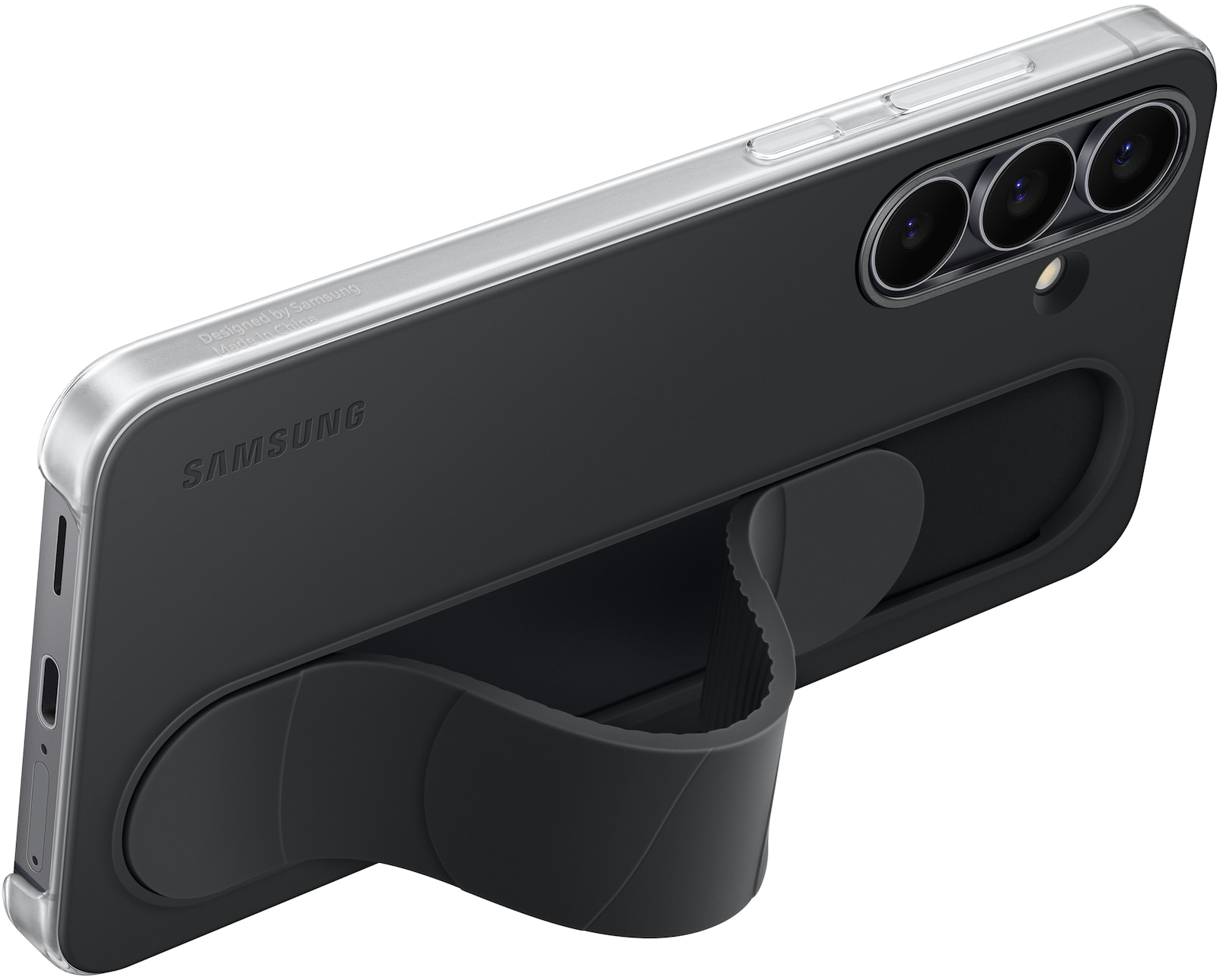 Étui Samsung standing Grip pour Galaxy S25 FE (EF-GS731CBEGWW)