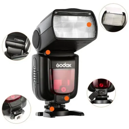 GODOX TT685C THINKLITE TTL CAMERA FLASH – Image 4