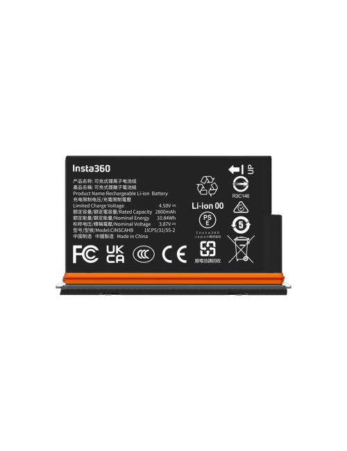 INSTA360 X5 ULTRA BATTERIE RECHARGEABLE CINSCAHB