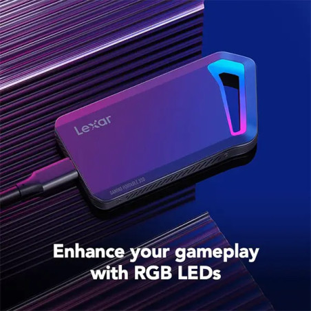 LEXAR SL660 BLAZE GAMING PORTABLE 1TB SSD – Image 3