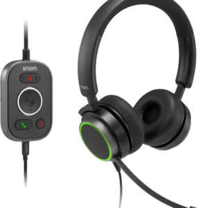 Micro-casque filaire Snom A330D - Jack 3,5mm / USB (00004598)